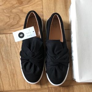 Target/A New Day slip on sneakers w/ bow